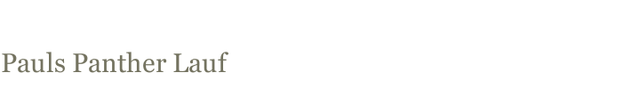 Pauls Panther Lauf